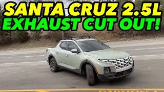 2023 Hyundai Santa Cruz w/ EXHAUST CUT OUT!