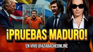 🔥&iexcl;EN VIVO!🔥 AZABACHE TOP 5: PRUEBAS CONTRA MADURO, ESTADO DE DERECHO Y MILEI MEJOR ALIADO DE TRUMP