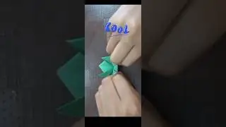 How to make jumping frog with paper#art #origami#viral #shorts #papercraft