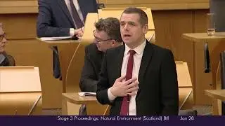Stage 3 Proceedings: Natural Environment (Scotland) Bill (Part 1) - 28 January 2026