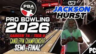 PBA Pro Bowling 2026 | KARIERA 74 T9 | Mistrzostwa Duckpin | SF | kontra Jackson Hurst (04.01.2026)
