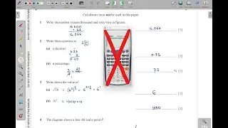 0580/12/M/J/25 -- IGCSE CORE MATHEMATICS PAPER 12 MAY/JUNE 2025 PART 1 (Qns 1 - 15)