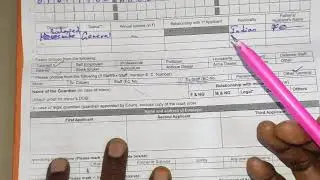 Baroda bank account opening form in tamil/How to fill baroda bank 🏦account opening form #intamil 