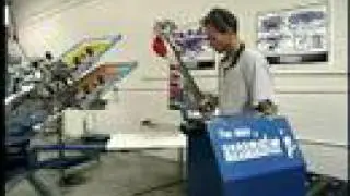 Annamister Jr. - M&R Screen Printing Equipment - Manual Adhesive Application System