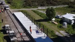 Tren Puerto Montt- Llanquihue, últimos trabajos!
