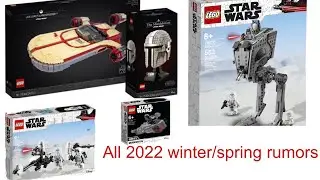 All Lego star wars winter/spring 2022 rumors!