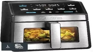 Gourmia GOURMIA Digital Air Fryer 7.5 Liter with Window and Light Mod.