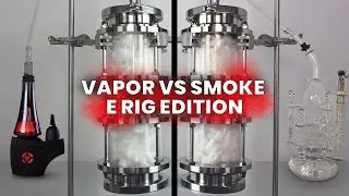 Vapor VS Smoke: E Rig Experiment - What Happens to Your Lungs