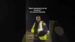 Can Unarmed Security Stop a Robbery? 😭