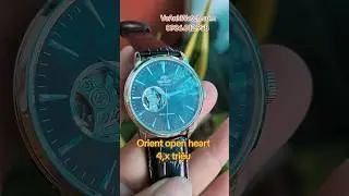 Đồng hồ Orient ch&iacute;nh h&atilde;ng open heart - Đồng hồ nam Orient Automatic FAG02004B0