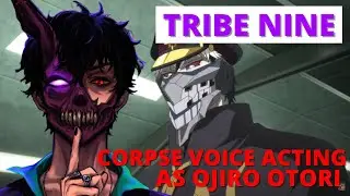 Corpse voice acting Ojiro Otori on the Tribe Nine anime (Clip 1)
