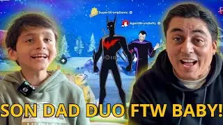 WE STARTED PLAYING FORTNITE 2 WEEKS AGO!! CAN WE WIN BATTLE ROYALE?