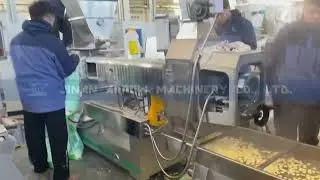 Fried Millet Crispy Rice Crisps extruder Extrusion Wheat Snacks chips  Production line