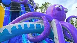 25Ft Deep Sea Water Slide