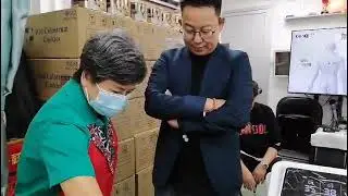 GenQi 經絡儀學員熟練操作手法安教授親身落場訓練 