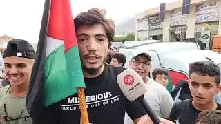 توزيع للحلويات في قب الياس احتفالًا بعملية طوفان الأقصى!