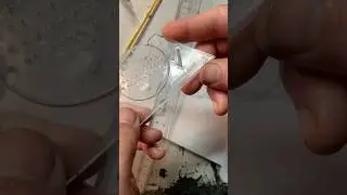 Morning ink. Lettering with Ames lettering guide