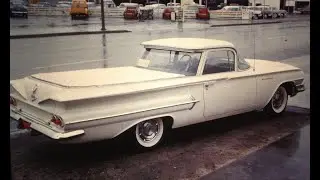 Classic car color slides from 1959 to 1963