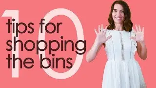 MY BEST TIPS FOR SUCCESS SHOPPING AT THE GOODWILL OUTLET aka THE BINS | THRIFT tO fLIP #26
