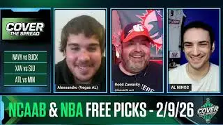 NCAAB & NBA Picks and Predictions 2/9/26 | Sharp Picks & Expert Analysis
