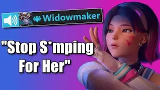 Toxic Widowmaker flames both supports