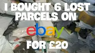 I bought 6 random lost in transit undelivered parcels, Resell? Keep? or bin? What will I find?
