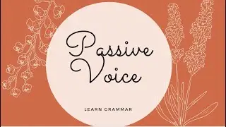 Passive voice - questions