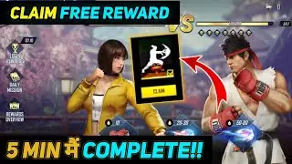 HOW TO COMPLETE FREE FIGHTER EVENT || FREE FIRE NEW EVENT || STREET FIGHTER EVENT REWARDS