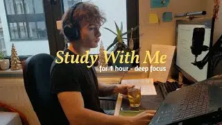 1-HOUR STUDY WITH ME | Law Student, Lofi Music, No Talking