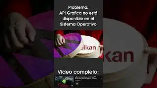 Problema: API Grafica no est&aacute; disponible en el Sistema Operativo #linux #vulkan #directx #shorts