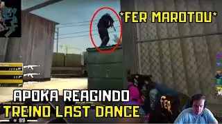 Apoka reage a TREINO OFICIAL DO LAST DANCE contra Mibr Academy