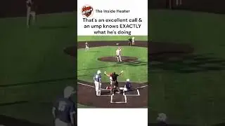 Is this the best umpire in the game? 🤔 #baseball #mlb #umpire
