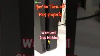 How to Turn off Ps4 properly to avoid Data lost / any problem
