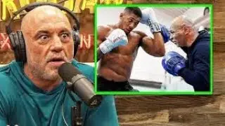 Joe Rogan REACTS To Shocking AJ & Mike Tyson Footage Before Jake Paul Fight