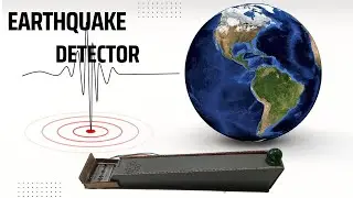 DIY - Earthquake Detector do it from home | Earthquake Alarm