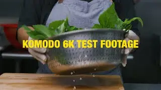 RED Komodo 6K Test Footage // Restaurant Ad