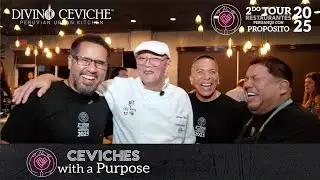 Divino Ceviche & Chef Javier Wong - 5th Charity Dinner -2nd Tour 2025