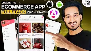 Gift Shop App - Ionic + Laravel | Full Stack App Development Course | Android & iOS | Part #2