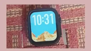 T800 Ultra ( Wireless Charging ) 1.99 INFINITE DISPLAY Space Aluminum Case ( 49MM )  #smartwatch 