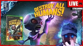 Mr. Crypto Goes To Capitol City! | FIRST TIME | Xbox | Destroy All Humans! | Part 4