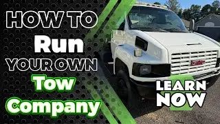 HOW TO START A TOW BUSINESS