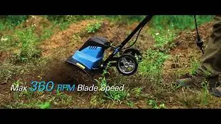 16&ldquo; 13.5 Amp Corded Electric Garden Tiller