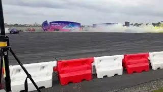 The british moter show 2023 Drifting and burn outs and more @thebritishmotorshow7206 @wecrewsade