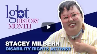 Stacey Milbern 2021 LGBT History Month Icon