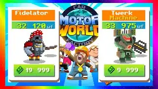 Motor World Car Factory Episode #17: Catching Fidelator & Twerk Machine