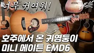 호주에서 온 귀여운 녀석, 미니 메이튼 EMD6 (Mini Maton EMD6 Guitar)
