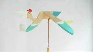 Eguchi Mobile Bird - Pelican