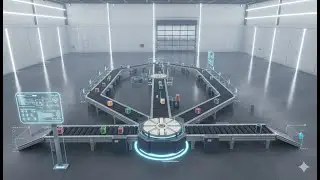 Factory IO -Sorting by Height Advanced.  By Move Block