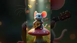 Tiny Mouse Plays Matchbox Guitar