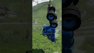 Covered Van Falling From Mountain 😱 | Unbelievable Crash Moment #shorts #viral  #crashdrive